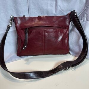 Tignanello Crossbody Deep Burgandy Bag